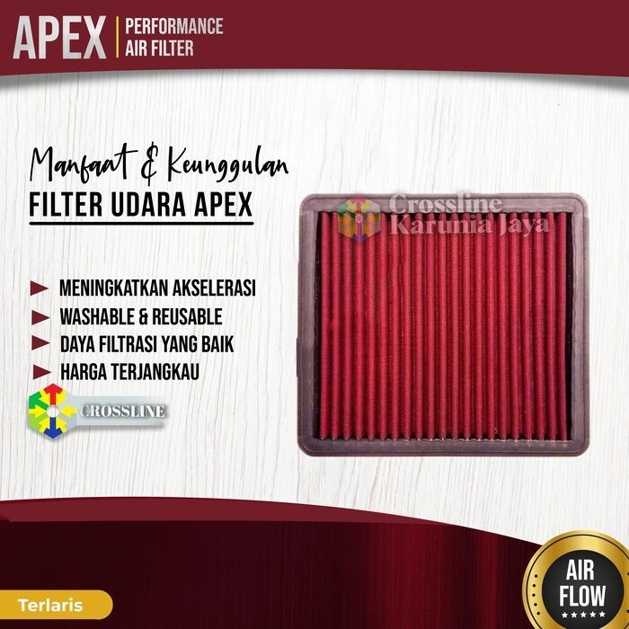 Filter Udara Racing Apex EVO 3 / lancer GLXi CB4