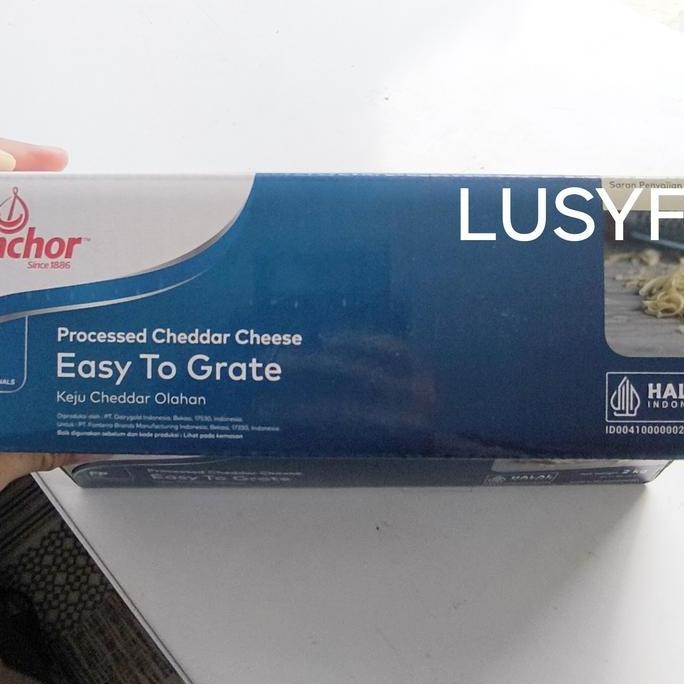 

Sale Anchor Cheedar 2Kg Keju Cheddar Easy To Grate