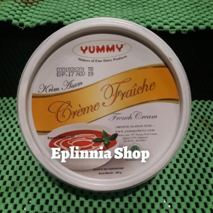 

Murah Yummy Creme Fraiche 200 Gr - Keju Olahan