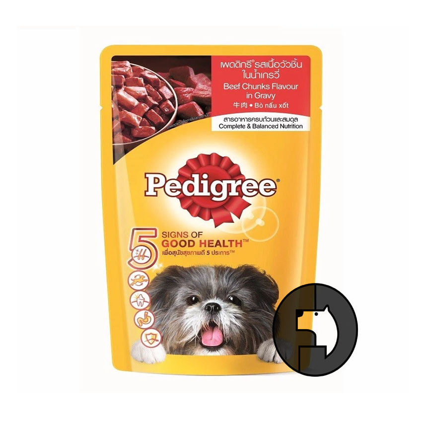 

pedigree 130 gr adult beef chunks in sauce