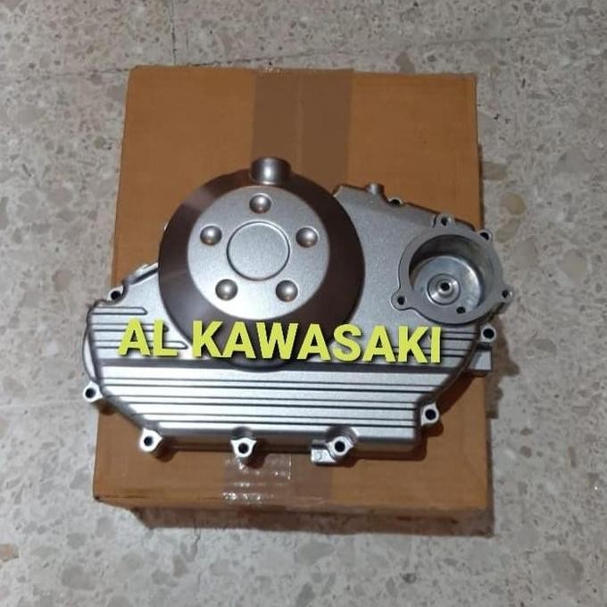 cover bak kopling blok block kopling mesin kanan klx 140 klx140 ori