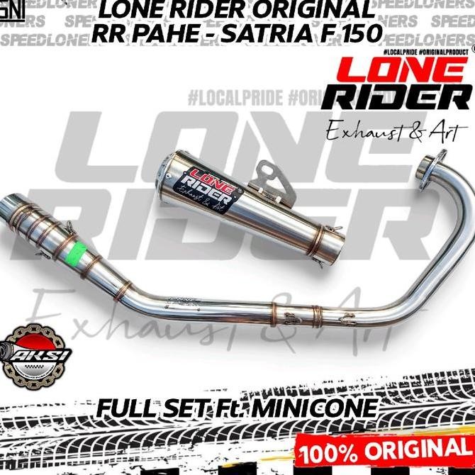 LONE RIDER ORINAL Knalpot Satria Fu 150 RR Pahe Full System