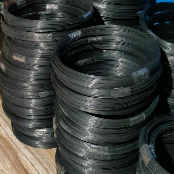 Ruji kandang burung Jeruji Fiber hitam glossy berbagai ukuran Rol setengah kilo