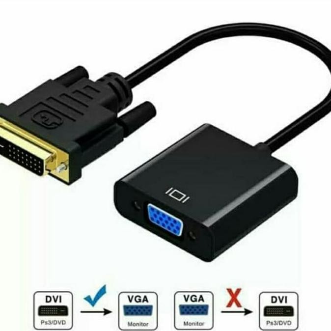 DVI D 24+1 TO VGA HDTV Converter monitor kabel DVI TO VGA
