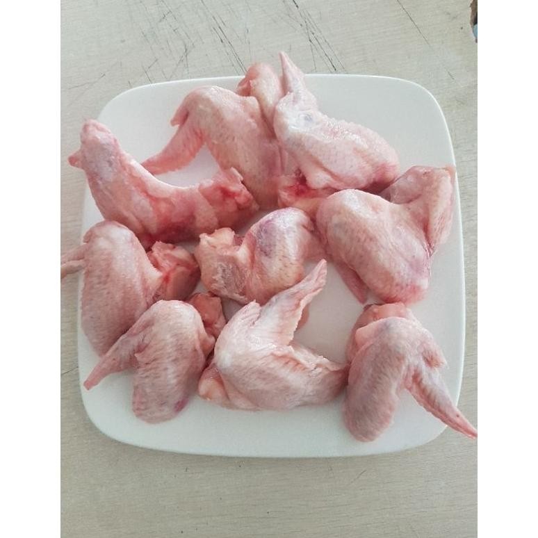 

Original Chicken Wings Marinasi 500Gr - Sayap Ayam Berbumbu Siap Masak