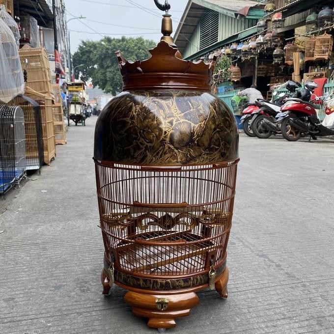 SANGKAR KANDANG PERKUTUT JATI JAYA JEPARA PREMIUM GRANIT