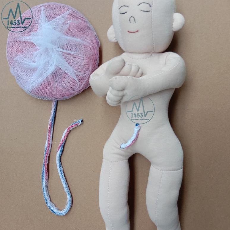 Bayi Dan Plasenta Bahan Kain | Alat/Peraga/Phantom/Manikin/Akper/Kebidanan AST