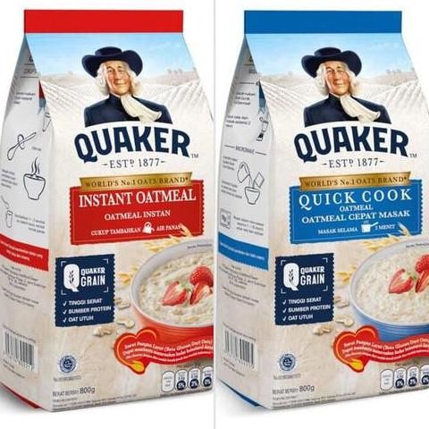 

Quaker Oatmeal Instan 800Gr Best Seller