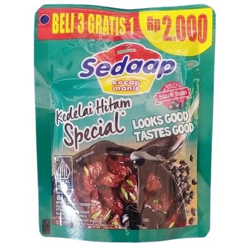 

Original Grosir Kecap Manis Sedaap Refill Sachet 48Pcs X 60Ml - Bumbu Masak Hemat