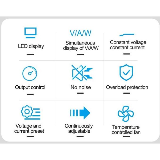Gvda Power Supply Stabilizer Dc Adjustable Regulated Switch Terlaris
