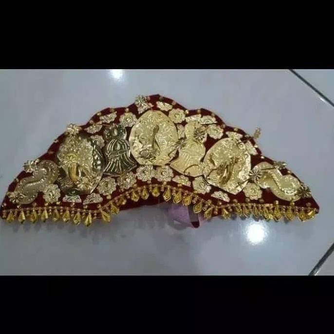 Mahkota adat palembang // Aksesoris kepala adat palembang // Pasangko