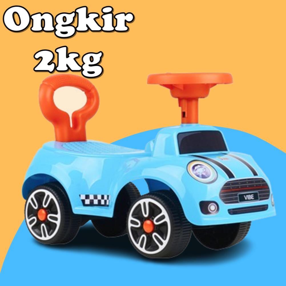 MOBIL DORONG PMB VIBE K618 - Mainan Mobil Dorong Anak PMB VIBE K-618 AST