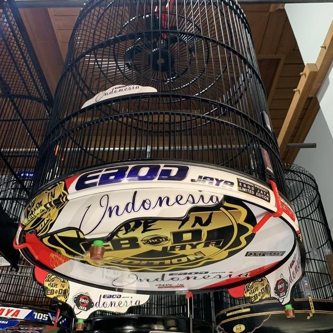 SANGKAR KANDANG MURAI EBOD JAYA PVC DECAL KOI BARU NO 2