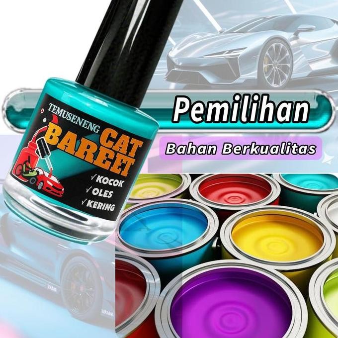 Ready Stock  Cat Putih Doff White Doff Dop Dof Pengilang Baret Lecet Noda Motor Car Kendaraan Penghi