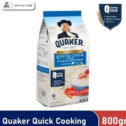 

Quaker Quick Cooking Oatmeal 800Gr Sereal Gandum Cepat Masak Tinggi Serat Bpom Ri Ml 230509053216 Mui Lppom - 00190092561218 - Food, Cokelat, Merah, Kering, Makanan, Granola, Diet, Susu Best Seller