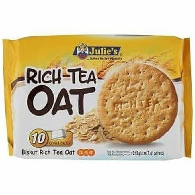 

Julies Rich Tea Oat Biskuit 210Gr Terlaris