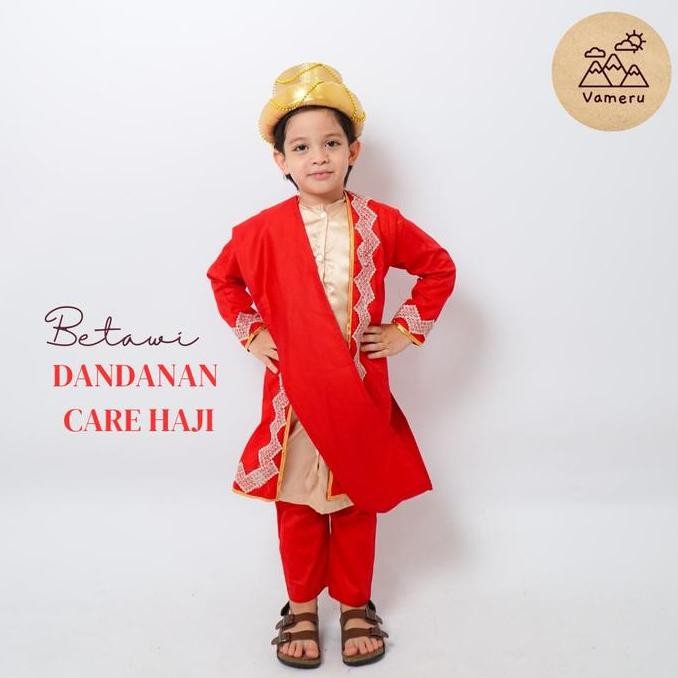 BAJU ADAT BETAWI PENGANTIN ANAK LAKI LAKI