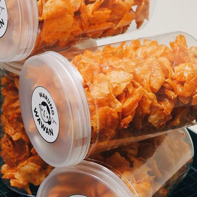 

Terlaris Kripik kentang khas warungnya wawan Best seller