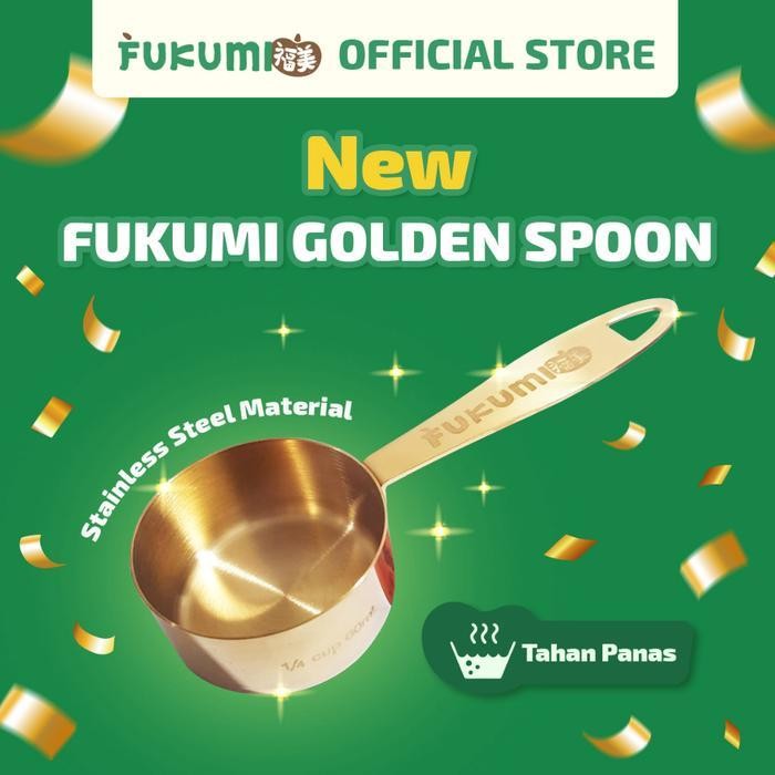 

Fukumi Special Bundle - 2 Pouch & 2 Box Sachet Beras Porang Free Sendok Takar Gold