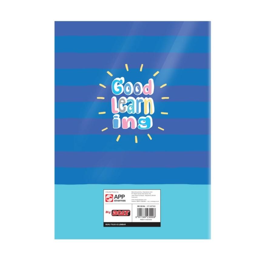 

Buku Tulis Big Boss 42 Lembar Pack 6 Pcs SV9