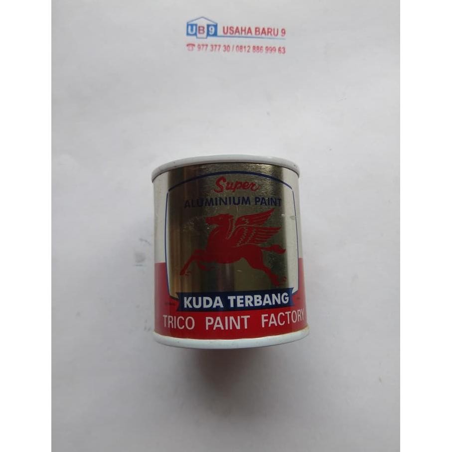 

Cat Minyak Kayu dan Besi Kuda Terbang Kecil 0,1 liter Warna SILVER / ALUMINIUM SV9