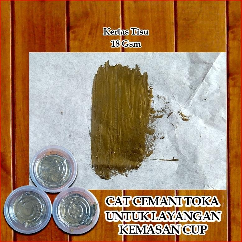 

CAT UNTUK LAYANGAN WARNA GOLD / CAT CEMANI TOKA WARNA GOLD / TINTA LAYANGAN / TINTA OFFSET / TINTA SABLON LAYANGAN / TINTA DESAIN GRAFIS / TINTA KERTAS / KEMASAN CUP 50 GRAM // SV9