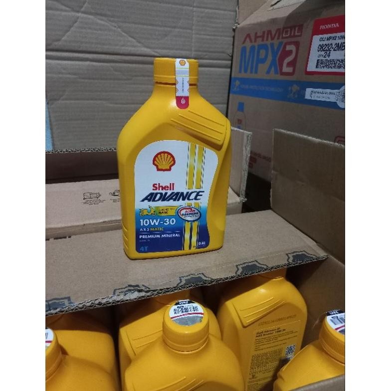 Oli Motor Matic Oli Shell Matic AX5 0,8 ml 10W-30
