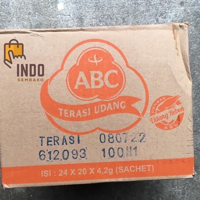 

Abc Terasi Udang Sachet Dus 24 X 20 X 4.2G Abc Sambal Terasi Udang Sachet Karton