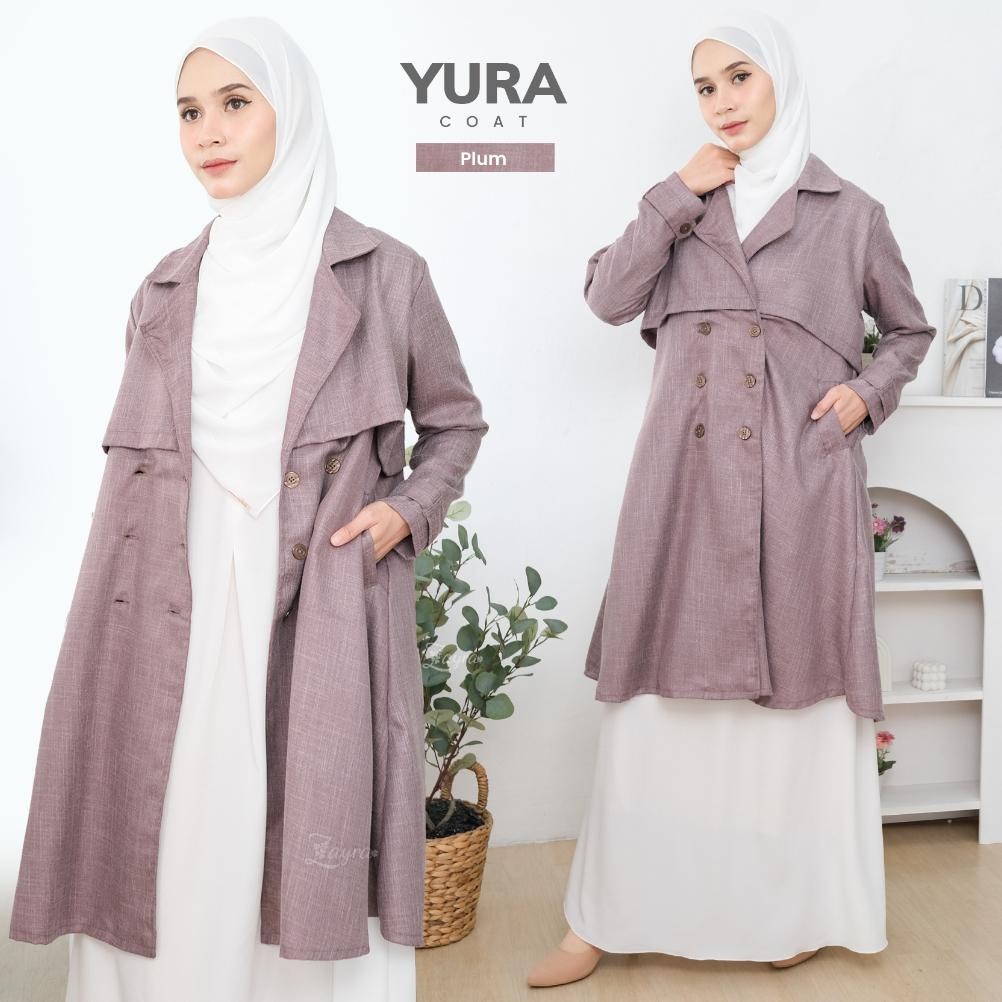 Yura Coat Rokuroku X Zayra Hijab AST
