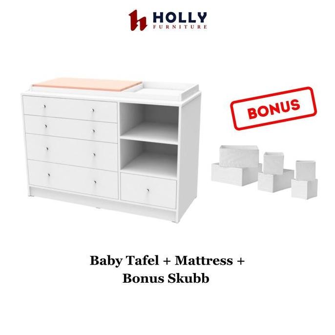 Baby tafel changing table lemari bayi