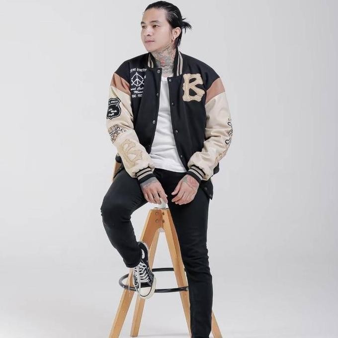 Varsity Jacket Pria Baseball Original (Best Quality)