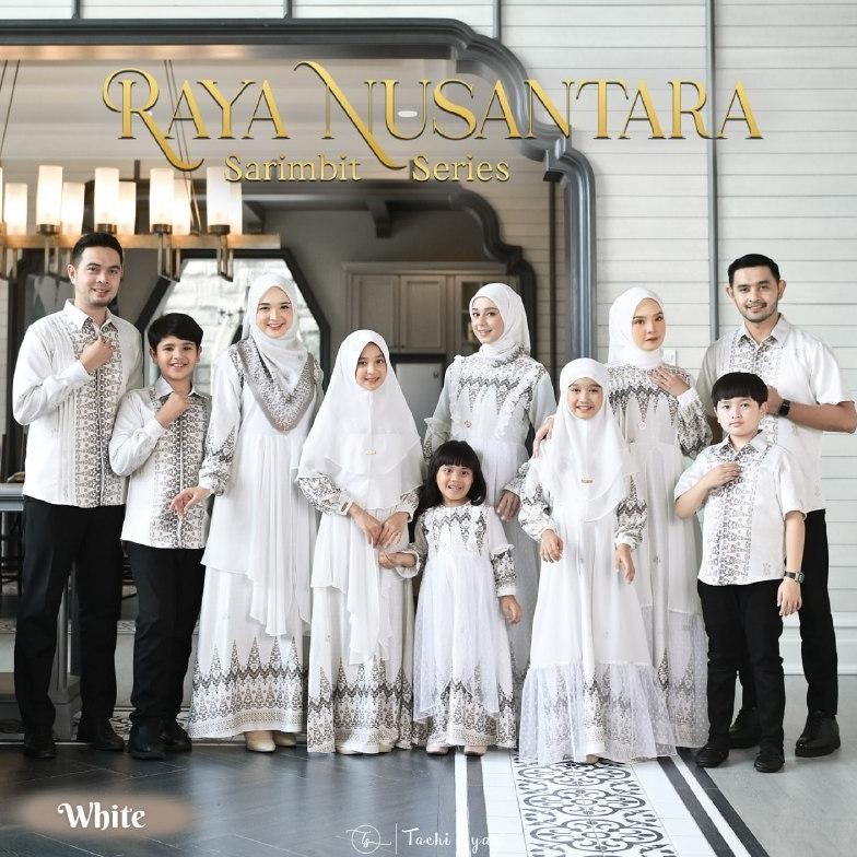 READY SARIMBIT RAYA NUSANTARA BY TACHI SYARI - White AST