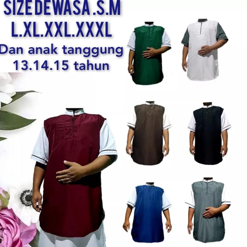 Rompi sholat rosal sholat rosal pria rompi sholat classic AST