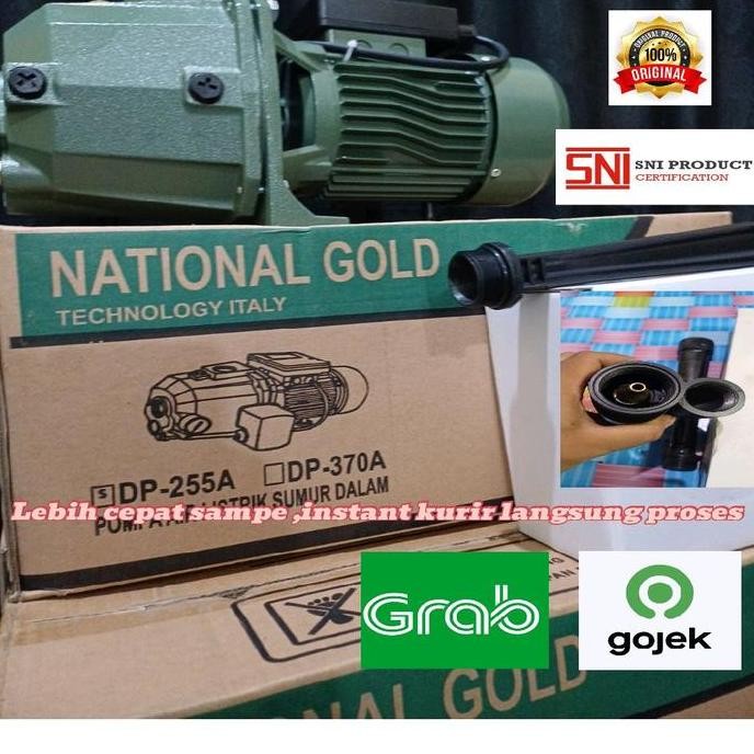 TERBARU - POMPA AIR JET PUMP NATIONAL GOLD DP 255 DAYA HISAP 30 METER