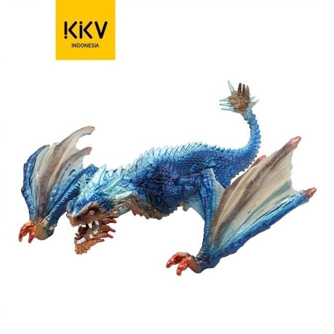 TERLARIS KKV - MAINAN FIGUR ANAK PATUNG FIGUR HEWAN DINOSAURUS KOLEKSI CANNA DINO WARDRACO DRAGON X5