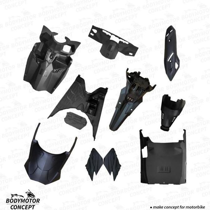 Promo Cover full body kasar vario 125 150 led old 2015 2016 2017 full set COD