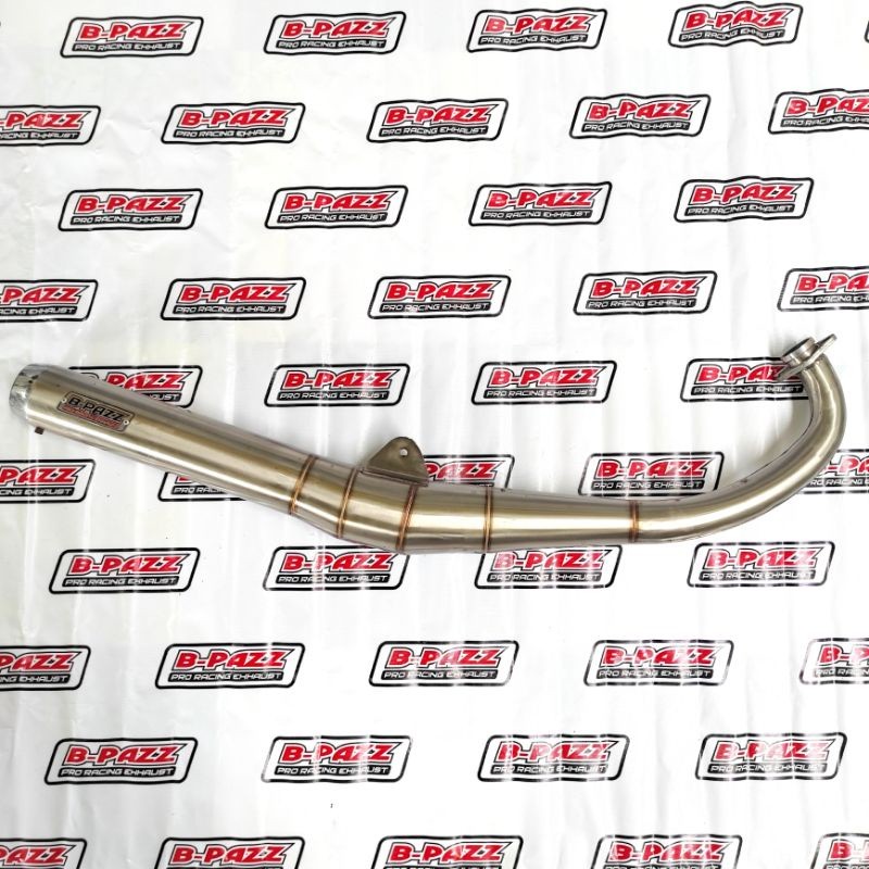 Knalpot B-PAZZ RX King Model Thailand Full Stainless / Galvanis Poles Vernis