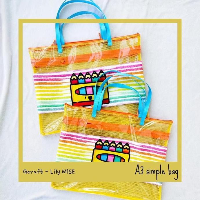 

BEBAS ONGKIR - tas A3 - tas mika A3 - tas buku gambar A3