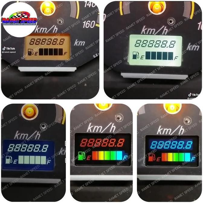 Promo Polarizer lcd speedometer suzuki shogun sp 125 Arashi COD