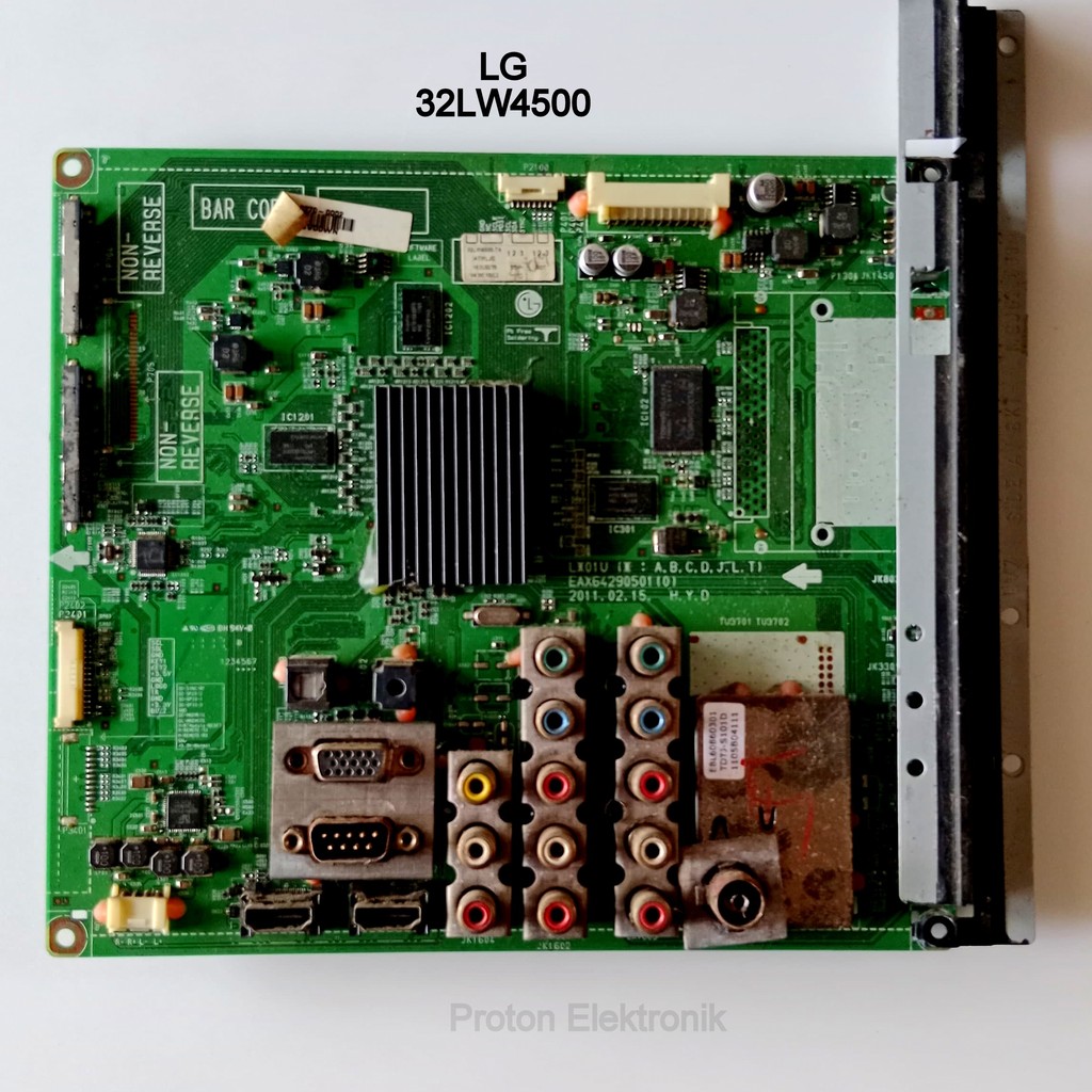 Mainboard LED TV LG 32LW4500  32LW4500-TA  32LW4500-TA.ATIYLJD Mesin Motherboard EAX64290501  L*01U