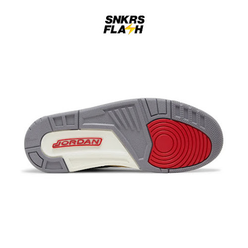 AIR JORDAN 3 Retro Black Cement Gold Sepatu Sneakers Wanita - CK9246067 - Size 39