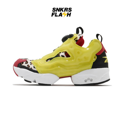 REEBOK Instapump Fury Atmos Citron Animal Print Sepatu Sneakers Pria - FZ4432 - Size 40.5