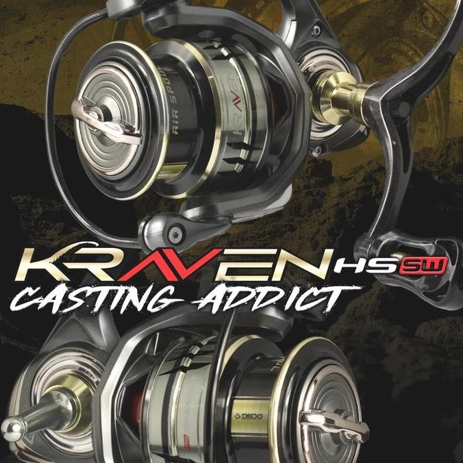 // Reel Daido Kraven 2000,3000 ,HS,SW //