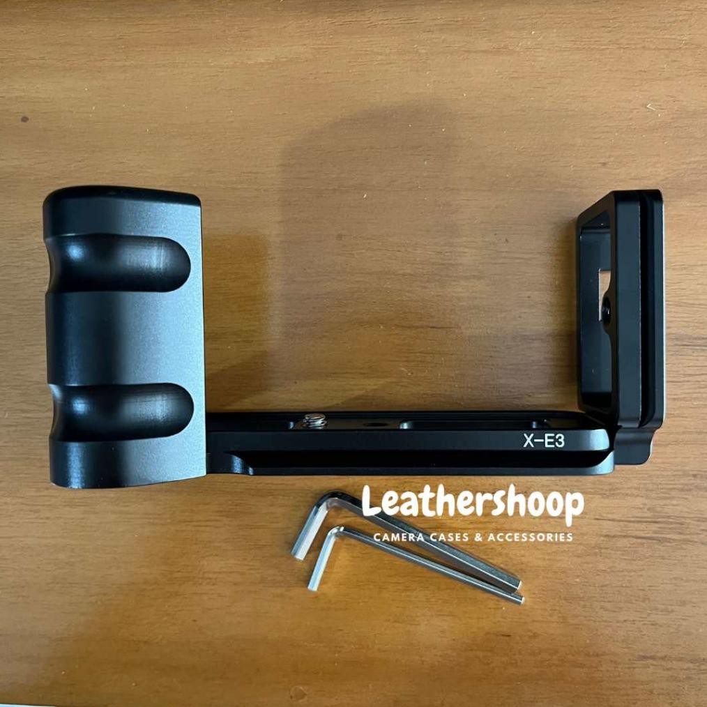 L Plate Hangrip Fujifilm XE3 Fuji X-E3 Grip Bracket Handling Logam