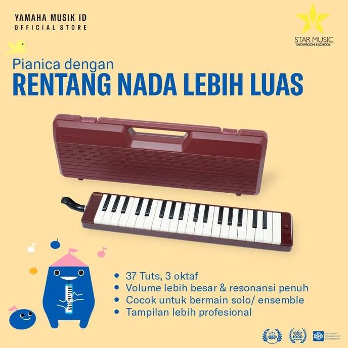 Terlaris Pianika Yamaha P37D /P37D/ Pianika P37D Ready Stok