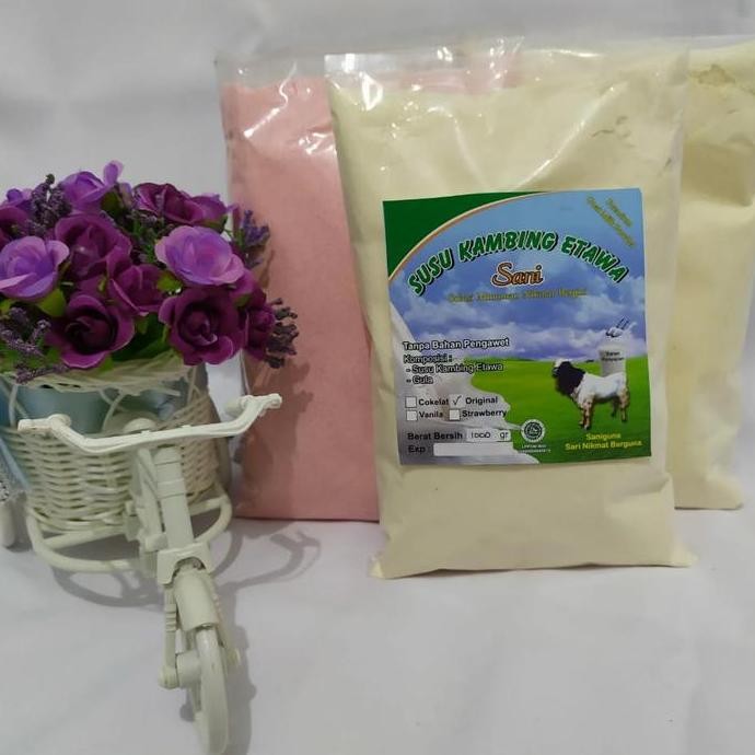 

Susu Bubuk Kambing 1000Gram (Grade 1) Kualitas Terbaik Harga Termurah