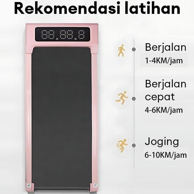 Garansi 10 TahunTreadmill Elektrik Treadmill Lipat Treadmill Portable Walking Pad Running Pad Treadm