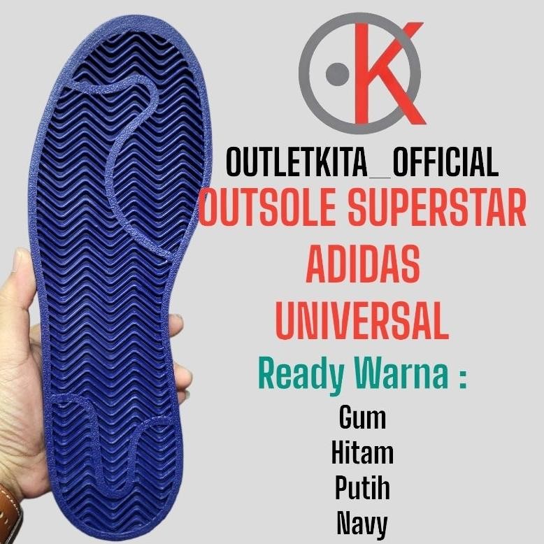 Outsole Adidas Superstar, Universal