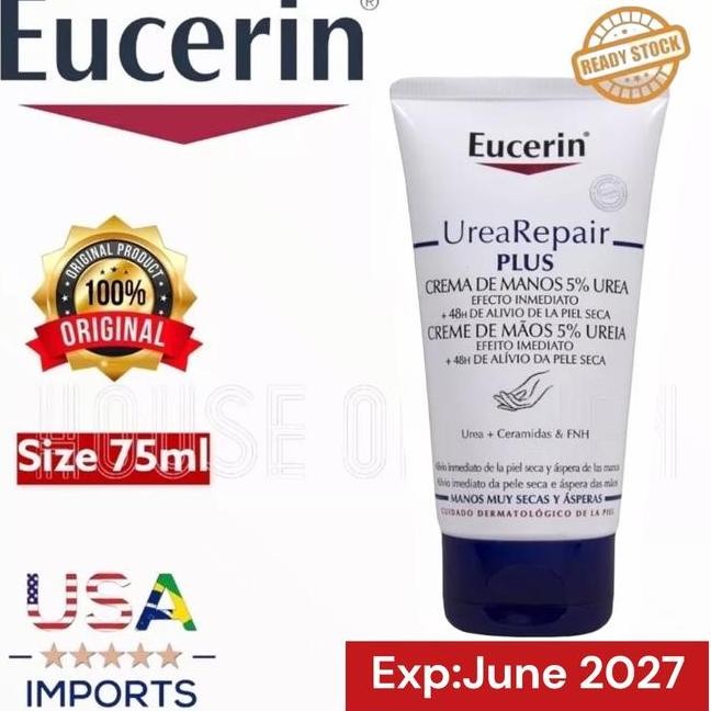 Eucerin Urearepair Plus 5 Urea Hand Cream 75Ml