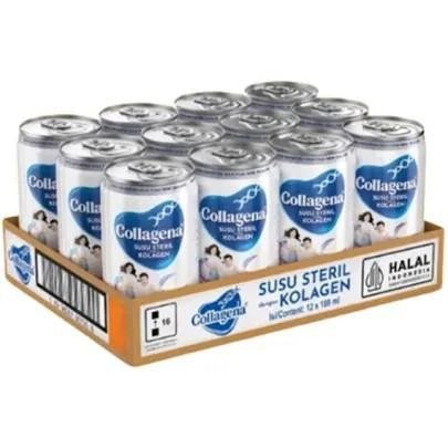 

Collagena Susu Steril Kolagen 189 Ml. 1 Pack Isi 12 Pcs. Original Dan Terpercaya